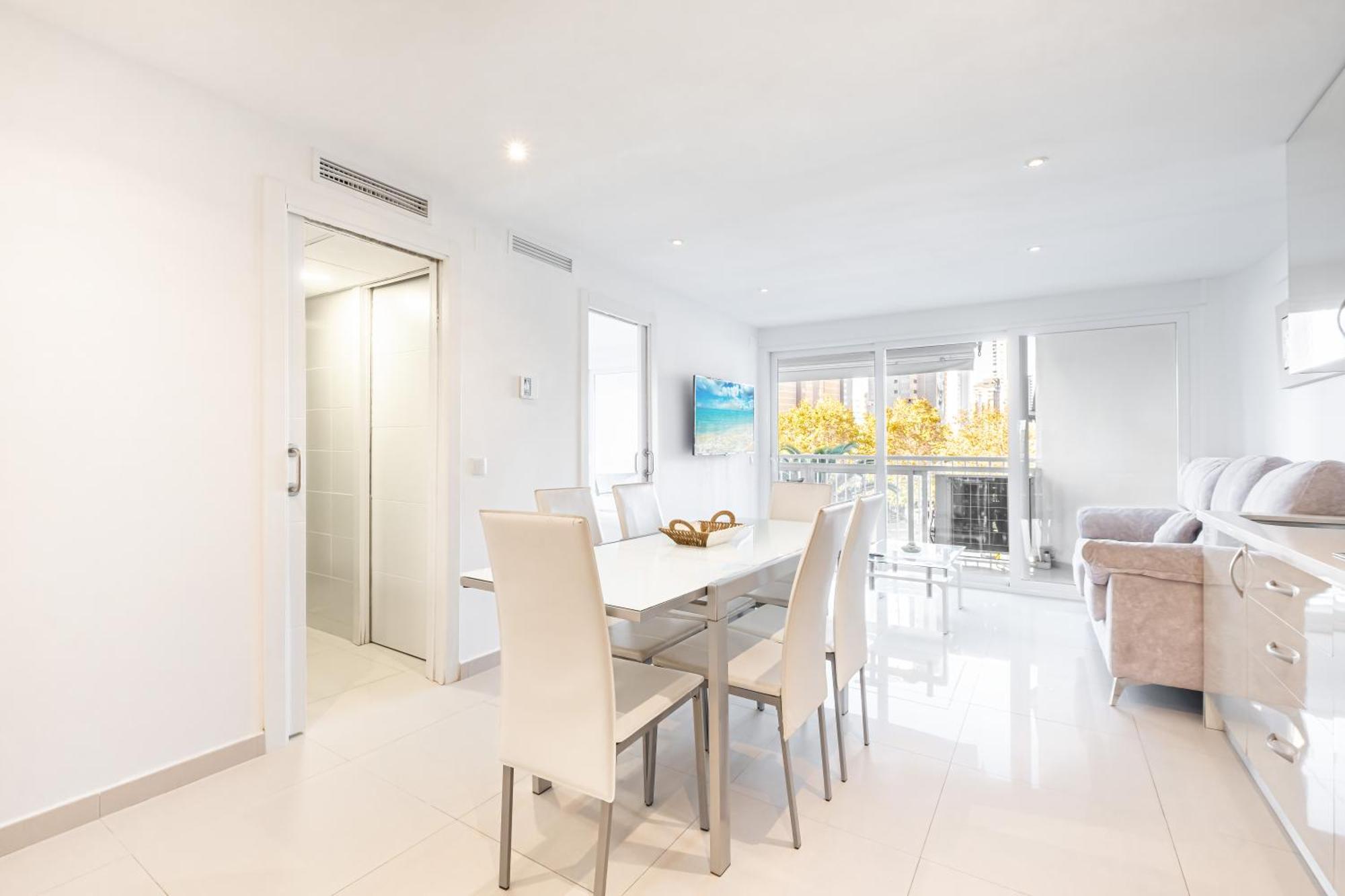 Seimar 3-5 Apartment Levante Beach Benidorm Bagian luar foto