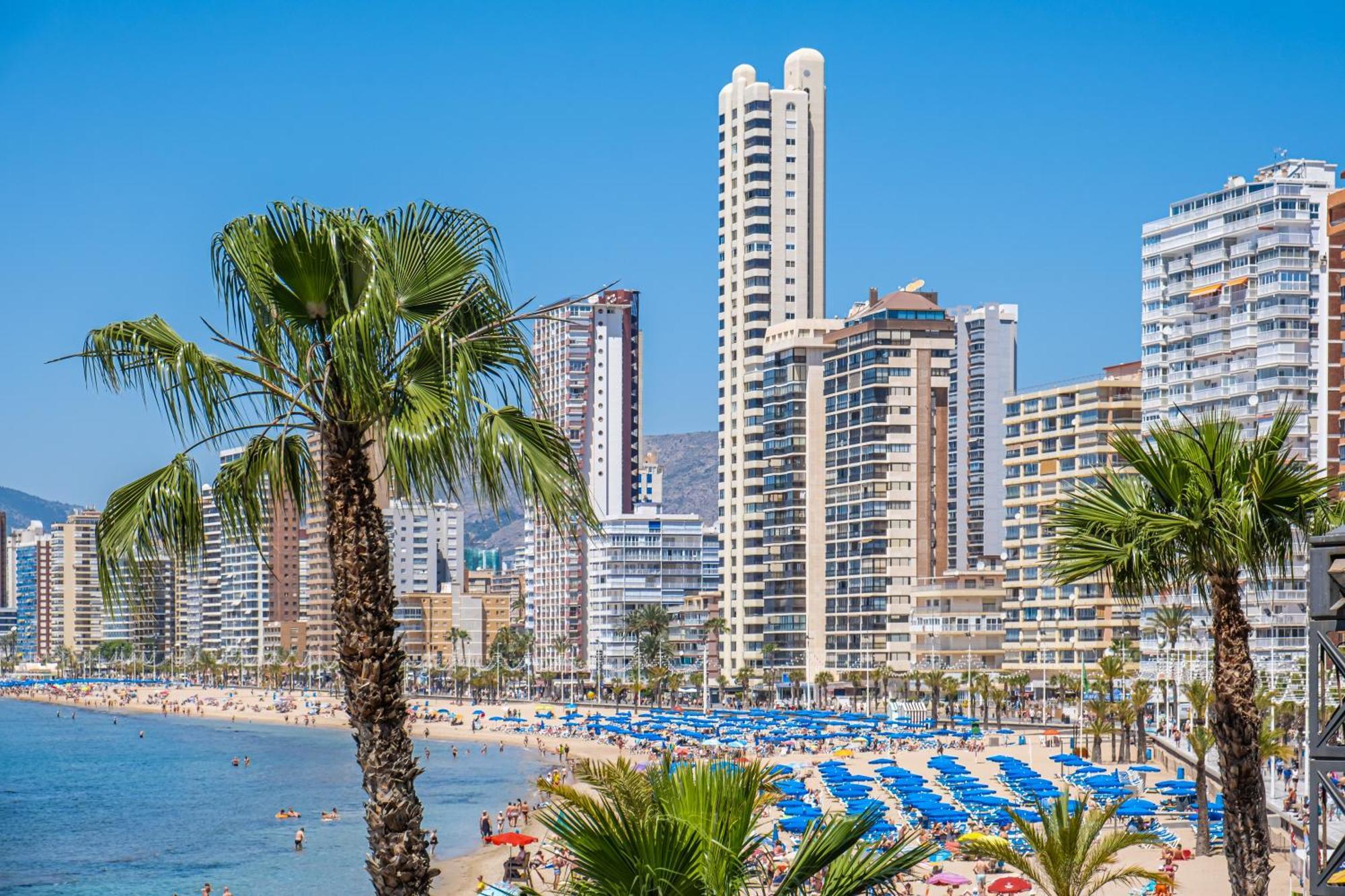 Seimar 3-5 Apartment Levante Beach Benidorm Bagian luar foto